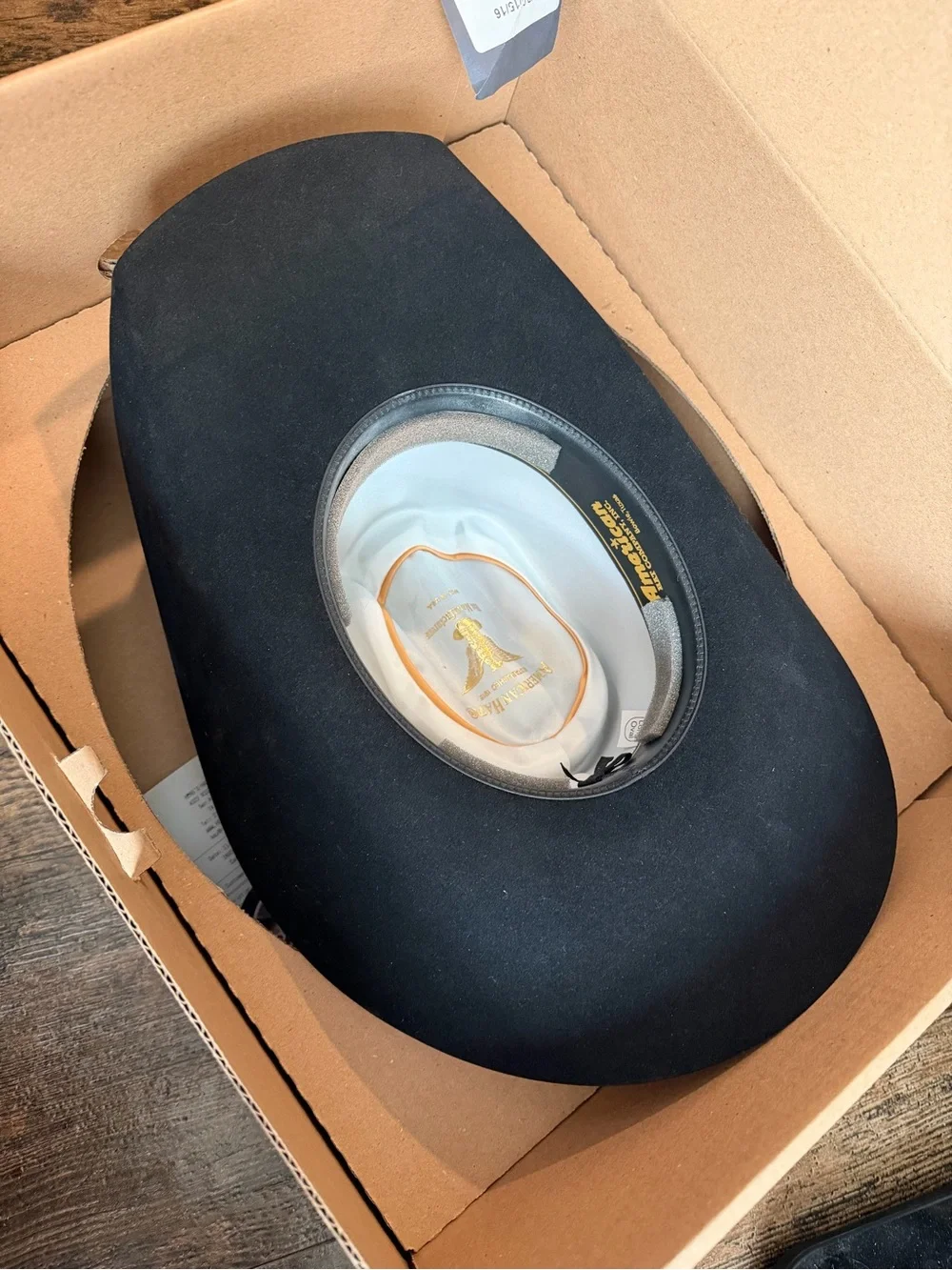 Black Felt Western American Hat Co Hat